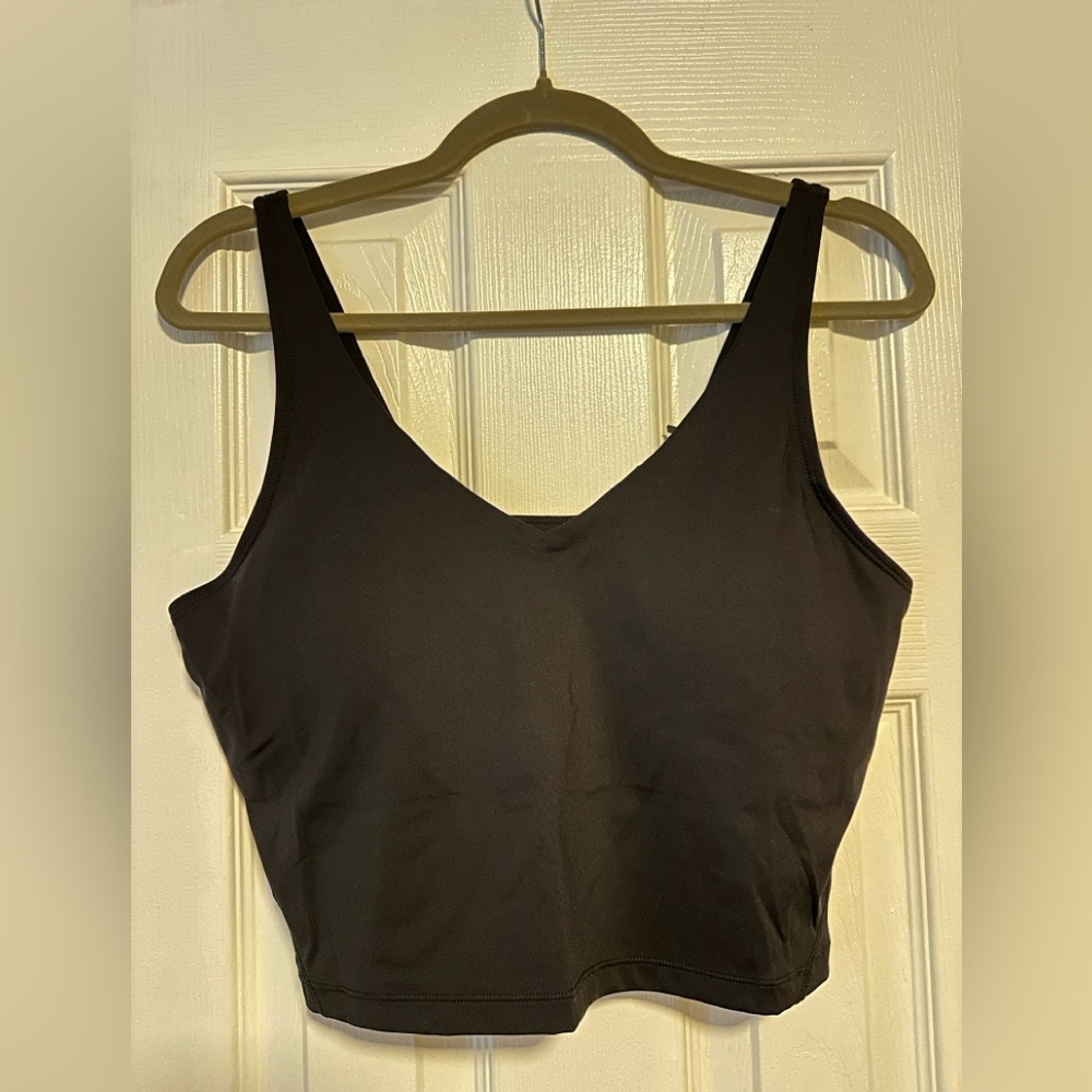 The Gym People Women’s Longline Black Sports Bra